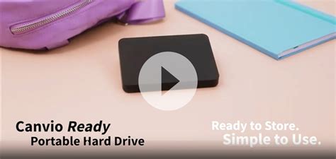 Portable Hard Drive for Fast & Easy Storage | Toshiba Canvio Ready