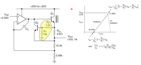 Current Foldback Circuit Diagram