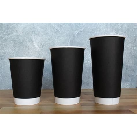 Epallet Oz Double Wall Hot Cup Black
