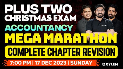 Plus Two Christmas Exam Accountancy Mega Marathon Complete