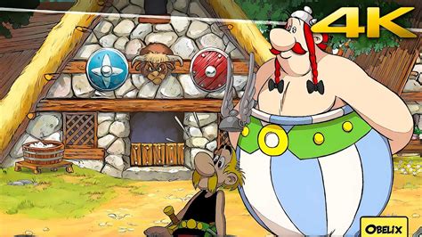 Asterix Obelix Slap Them All 2 All Cutscenes Game Movie 4K 60FPS