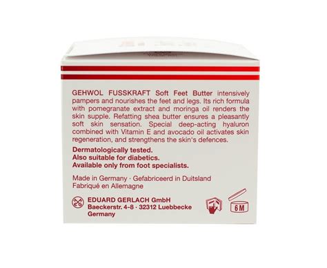 GEHWOL Soft Feet Butter Nourishing Foot Care For Smooth Feet