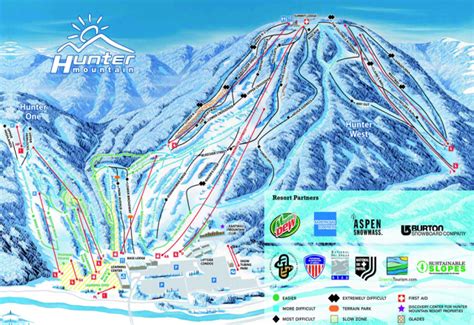 Hunter Mountain Trail Map OnTheSnow