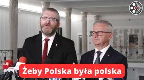 Konfederacja Eby Polska By A Polska Sejm Na Powr T W Barwach Bia O