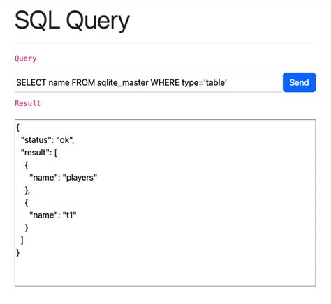 Get Database Tables List · Issue 64 · Siara Cc Esp32 Arduino Sqlite3