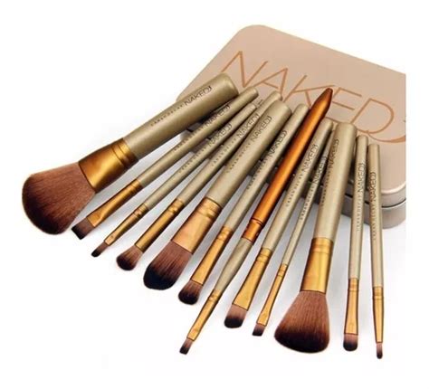 Set Pinceles Naked Brochas Maquillaje Pcs