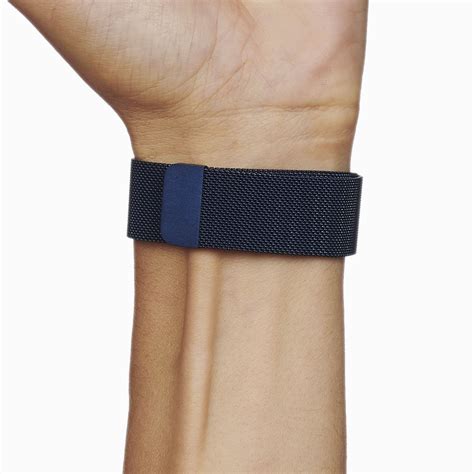 Blue Milanese Loop Band For Apple Watch Istrap