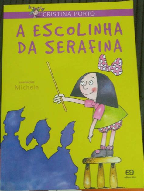 Livro A Escolinha Da Serafina Item Infantil Editora Tica Usado