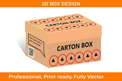 Cardboard Box with Lid Packaging Design Graphic by DesignConcept ...