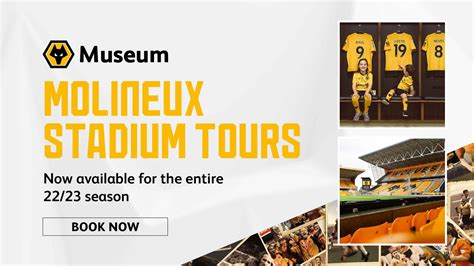 Go Behind The Scenes At Molineux Stadium Tour Club News