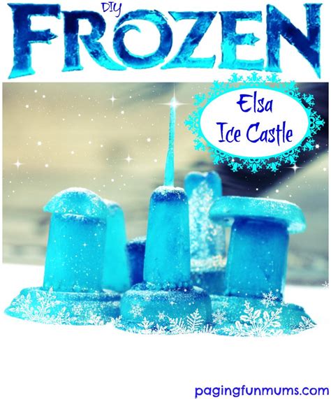 DIY Frozen Elsa Ice Castle