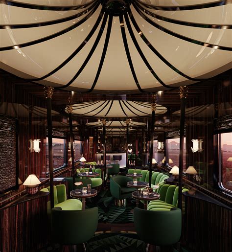 Orient Express Revelation displays opulent interiors prior to launch