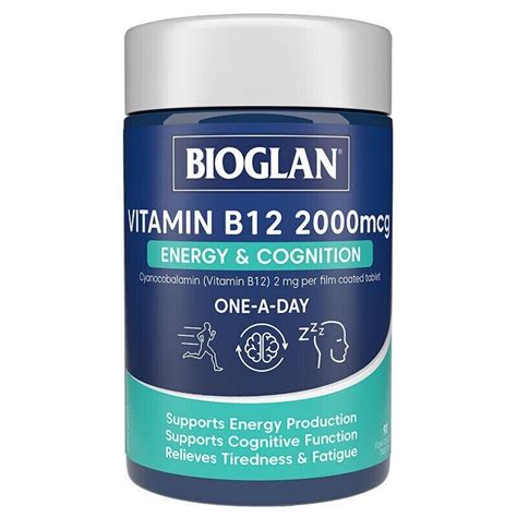 Bioglan Vitamin B12 2000mcg 90 Capsules Ebay