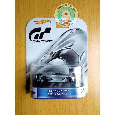 Jual Hot Wheels Hotwheels Retro Gran Turismo Nissan Concept 2020 Vision GT Shopee Indonesia