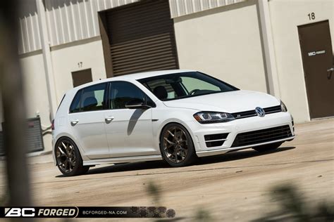 VW MK7 GOLF R 18X9 0 RZ21 W 255 35 19 SQUARE BC Forged NA