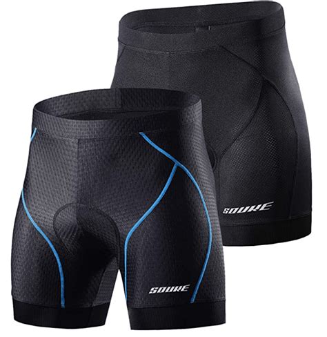 souke sports  padded mtb liner shorts mountainly