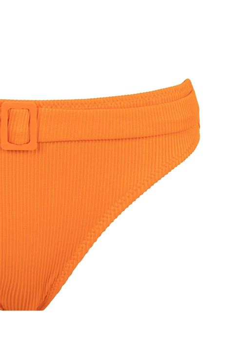 Orange WOMAN Fall In Love Regular Fit Bikini Bottom 2758720 DeFacto