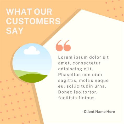 Canva Testimonial Templates Kindawonderful