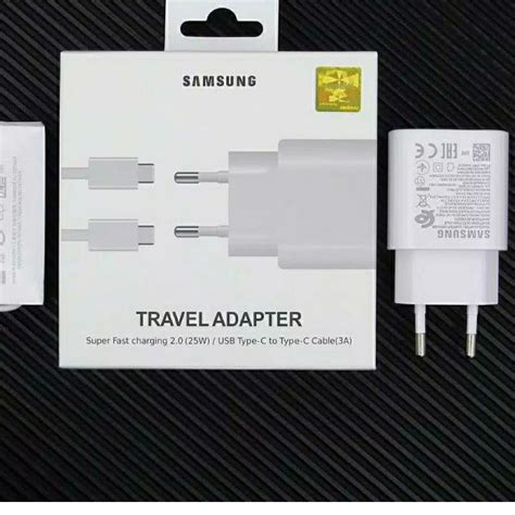 Jual Tren Masa Kini Charger Samsung Tipe C Ke Tipe C Original 100 Fastcharging Shopee Indonesia