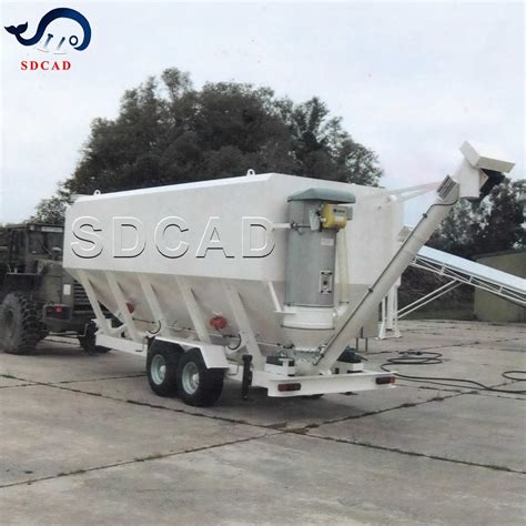 Sdcad Powder Hopper Small 1000 Kgs Big Bag Breaker Bin Cement Silo