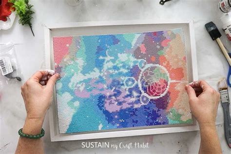 How To Seal Diamond Art Painting Sustain My Craft Habit