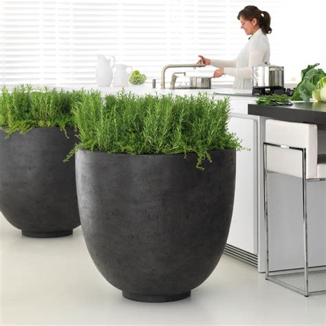 Luxe Plantenpot Xl Steen Look Grote Bloempot Voor Buiten En Binnen