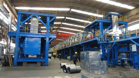 Hot Dip Galvanizing Line For Latest High Strength Steel Full Automatic Hot Dip Galvanizing