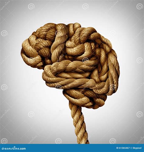 Tangled Brain Stock Illustration Image 61365467