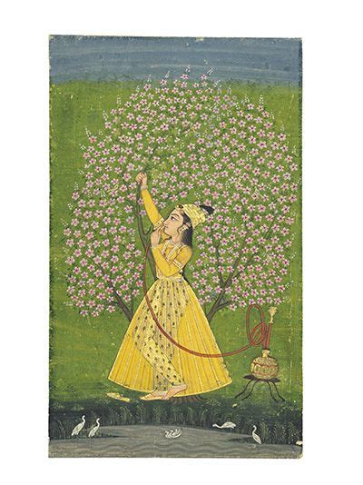 Tales Of Trees In Indian Miniatures Mughal Paintings Mughal