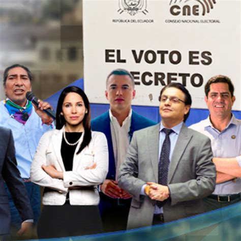 Elecciones Ecuador 2023 Cinco De Los Ocho Binomios Presidenciales