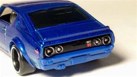 Hot Wheels Nissan Skyline Gt R Then And Now Fjx Blue