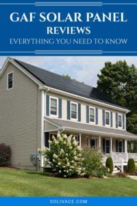 GAF Solar Panel Reviews - Everything You Need To Know - Solivace