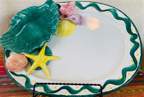 Cali Shell Serving Plate Etsy