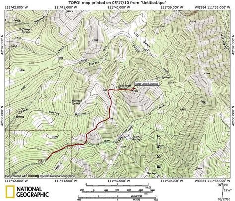 Sugar Creek Map Photos Diagrams And Topos Summitpost