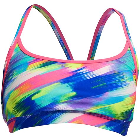 Funkita Sports Eco Bikini Top Dames Streaky Strokes BIKE24