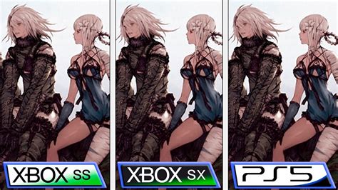 Nier Replicant Ps5 Vs Xbox Series S X Graphics Comparison Backward Compatibility Youtube