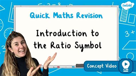 Free 👉 Introduction To The Ratio Symbol Ks2 Maths Concept Video