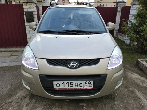 ДХО в фары — Hyundai Matrix, 1,8 л, 2009 года | тюнинг | DRIVE2