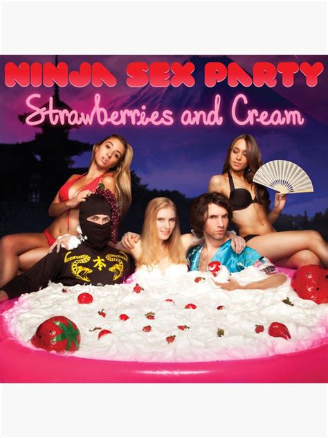 Ninja Sex Party Nsp Sticker For Sale By Kyleibeahan Redbubble