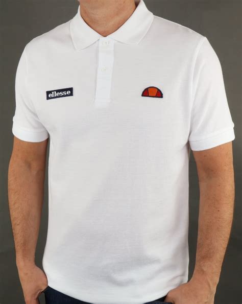 Ellesse Montura Polo Shirt White S Casual Classics