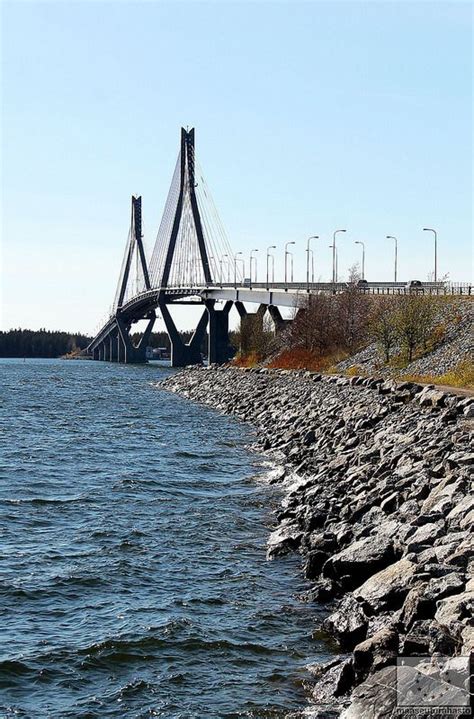 Raippaluodon Silta Merenkurkun Rannikko Mustasaari Suomi Finland