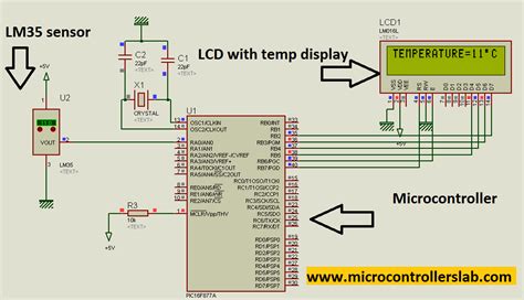 Microcomputer temperature controller схема подключения