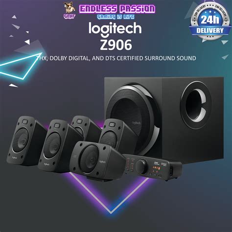 logitech   surround sound speaker system endless passion
