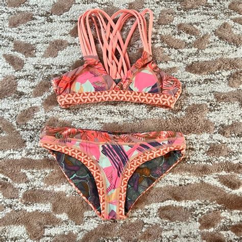 Maaji Swim Maaji Reversible Bikini Set Girls Size Poshmark