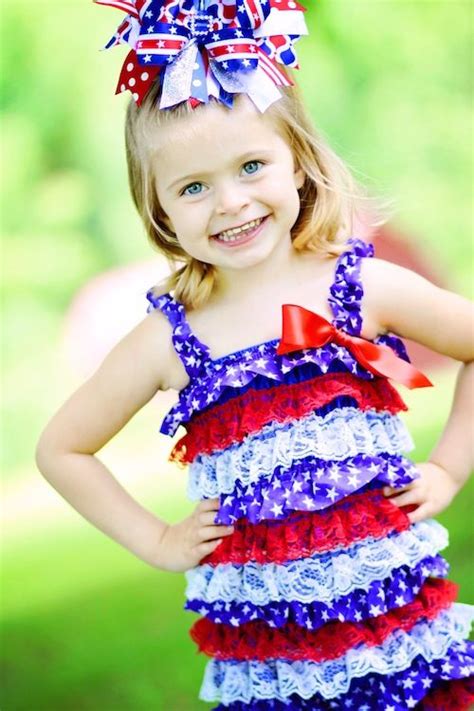 Patriotic Outfit Girl Toddler Girl 4th Of July Dresses