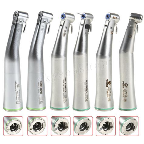 Dental 20 1 Implant LED Fiber Optic Contra Angle Handpiece Surgical For