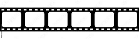 Film Strip Cinema Reel Negative Tape Of Movie Frame For Photo And