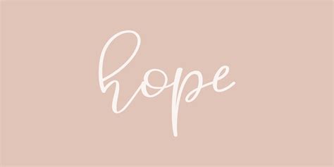 hope- hand drawn calligraphy and lettering inscription. 19132992 Vector ...