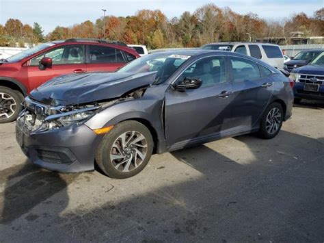 2017 HONDA CIVIC EX For Sale MA FREETOWN Wed Mar 20 2024 Used