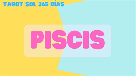 Piscis Presta Atenci N